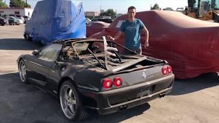 Пожар в двигателе уничтожил мою Ferrari F355