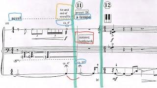 Performing #piano [03]: »Fingerings« (by Youngjae Cho) with #electronics