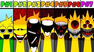 Phase 1 VS Phase 2 VS Phase 3 VS Phase 4 VS Phase 5 VS Phase 6 VS Phase 7 Incredibox sprunki retake