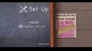 High School Musical:Encore Edition 2006 DVD Menu Walkthrough