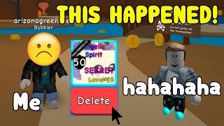 Noob Disguise Trolling With 84 Secret Pets And This Happened! - Bubble Gum Simulator Roblox