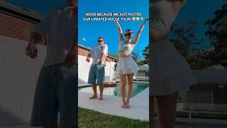 HOUSE TOUR!  - APT. DANCE ROSÉ & Bruno Mars - #dance #trend #viral #couple #funny #shorts