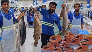 Dubai Fish Market | Waterfront Fish Market Dubai | سوق السمك دبي | Latest Price Updates [4K] HDR