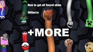 How to get all Secret skins in slither.io