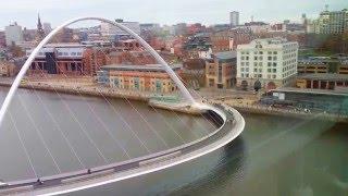 View from the BALTIC Centre for Contemporary Art Newcastle England