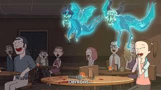 Rick and Morty - Kill him, Sic him, Demons suck his life out