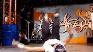 Top9 (St. Petersburg) on breakdance festival OPEN4 (2004) in Moscow (Russia)