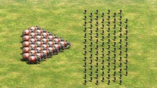 25 WAR ELEPHANT vs 100 SAMURAIAge of Empires 2