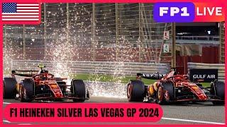 F1 LIVE | 2024 LAS VEGAS GP |  SPRINT QUALI | Live data { Las Vegas Circuit }