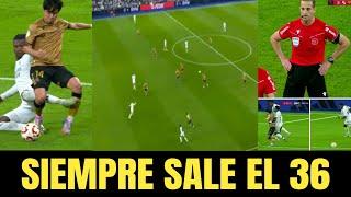  ATRACO MISERABLE DEL REAL TRAMPAS MADRID CONTRA LA REAL SOCIEDAD EN COPA • SIEMPRE SALE EL 36