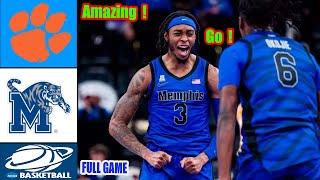 Memphis vs Clemson[ FULL GAME Highlights ]Dec14,2024 |College basketball 2024 |Ncaa Highlights Today