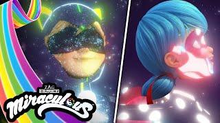 MIRACULOUS |  COSMOBUG & ASTROCAT - Transformation ️ | SEASON 4