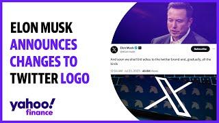 Elon Musk changes Twitter logo in transition to 'X' app