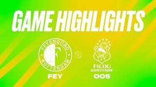 Zeeuw & Zeeuw Feyenoord Basketball vs. Filou Oostende - Game Highlights