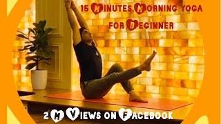 15 Minutes special Morning Yoga for Beginners / Master Jai / Jai Yoga Academy 2020