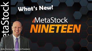 MetaStock 19 - Featuring Improved Workflows and Next Gen Flexible Layouts