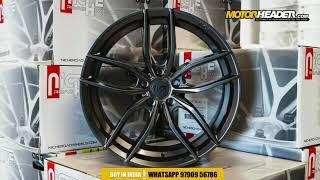 Niche Vosso M204 Anthracite wheels from MotorHeader India