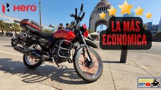 La moto más  ECONÓMICA  HERO ECO 150 2023 REVIEW MIKE MP