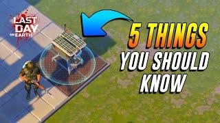 5 THINGS YOU SHOULD KNOW BEFORE DOING TRANSPORT HUB  |  LAST DAY ON EARTH: SURVIVAL