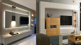 LCD TV Wall Unit Design Ideas | Modern TV Cabinet Design | Living Room TV Unit Wall Interior Design