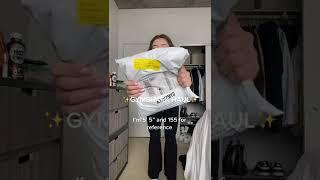 GYMSHARK try on haul  GYMSHARK HAUL