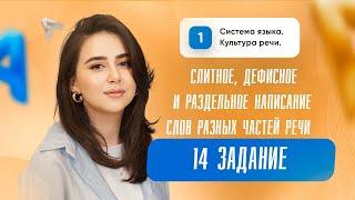 Слитное, дефисное и раздельное написание слов разных частей речи | Русский язык | ЕГЭ | Сторум