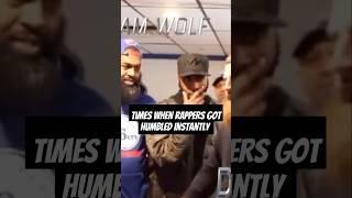 Times when rappers got humbled instantly