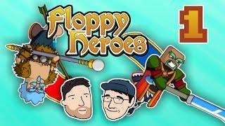 Let's Play Floppy Heroes - PART 1: Protective Ponytails | Floppy Heroes Multiplayer