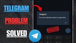 How to Fix Telegram Too Many Attempts Please Try Again Later / iPhone / 2024