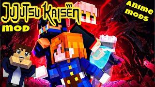 Best Anime Mod for Minecraft | Jujutsu kaisen Mod | Daosao Gamers