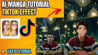 AI MANGA TUTORIAL on TIKTOK || AI MANGA ON TIKTOK - How to use AI MANGA on TIKTOK ?