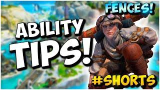 Apex Legends Tips and Tricks: WATTSON FENCE TECHNIQUES! #Shorts