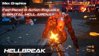 HELLBREAK | Fast-Paced Action Roguelike in BRUTAL HELL ARENA! | DEMO #fastpacedgame #boomershooter