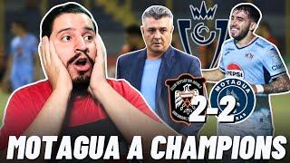 LOCURA TOTAL! MOTAGUA EMPATÓ ANTE ÁGUILA CON UNO MENOS Y CLASIFICÓ A CHAMPIONS CUP | REACCIÓN 2-2