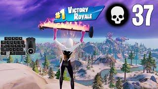 37 Elimination Solo vs Squads Win Chapter 3 Season 4 Full Gameplay (Fortnite PC Keyboard)