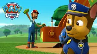 Skye and Chase save Al's farm and more! - PAW Patrol Episode - Cartoons for Kids Compilation