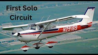 Cessna 152 - First Solo Circuit - VIDP (Delhi)