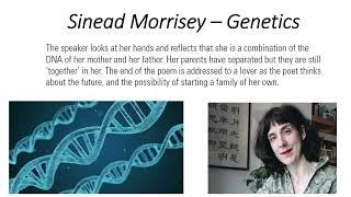 Sinéad Morrissey - Genetics: Analysis