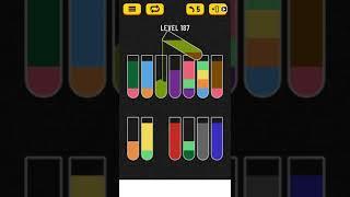 【Water Sort Puzzle】 Level 187