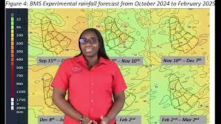 Decreasing Temperatures and Near to Above Average Rain: BCON 14/10/2024