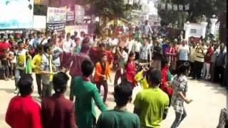 Flash mob 2014 By Saidpur Prothom-alo Bondhushava