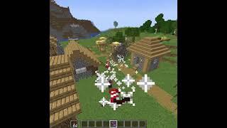 Machine Gun Crossbows in Minecraft #shorts