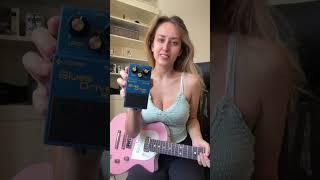 Trying the Boss BD-2 Blues Driver Pedal