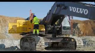 Volvo crawler excavator EC750E - Easy access & availability