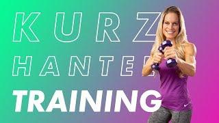 Fitness Workout: Hantel Übungen für Anfänger mit Corinna Frey