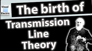 How the First Transatlantic Submarine Cable in 1858 led to Transmission Line Theory as we know it