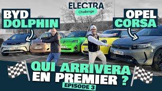 500km in electric city cars: will the CORSA and the DOLPHIN beat the Renault 5, Mini and Fiat 500?