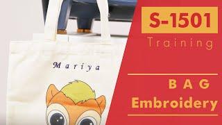 Smartstitch Embroidery Machine S1501 Learn Embroidery  Embroidery on Bags