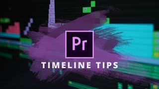 Top 5 TIMELINE Tips for FAST editing in Adobe Premiere Pro 2021