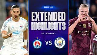 Slovan Bratislava vs. Man. City: Extended Highlights | UCL League Phase MD 2 | CBS Sports Golazo